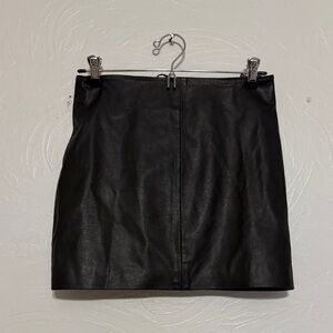 NWT H&M leather skirt
